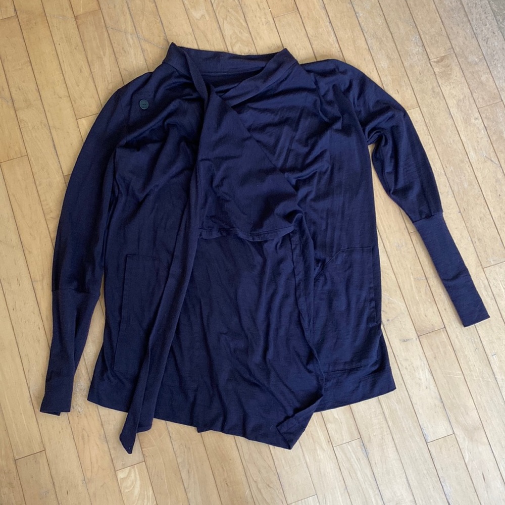 Icebreaker merino wool cardigan